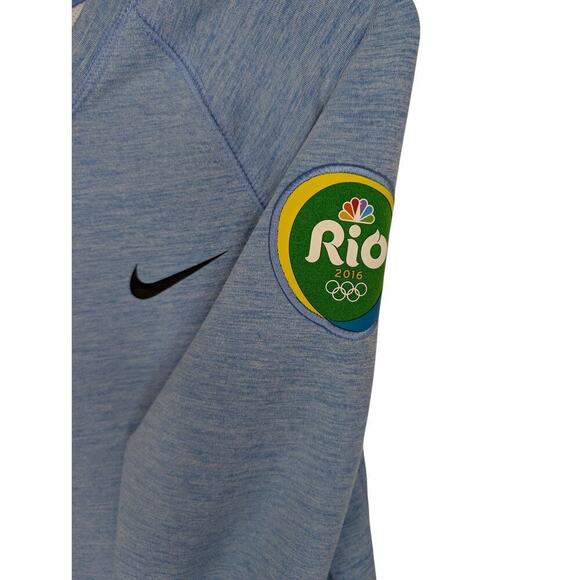 Nike Golf Small Top 2016 Olympics Womens Blue Long Sleeve Rio - Picture 6 of 8